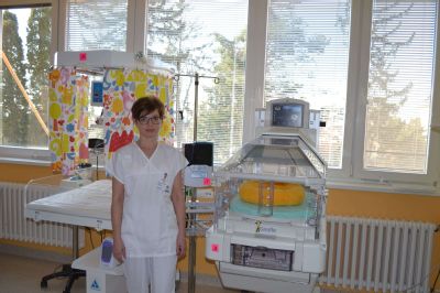 Novorozenecké oddělení Nemocnice Šternberk používá tři nové přístroje